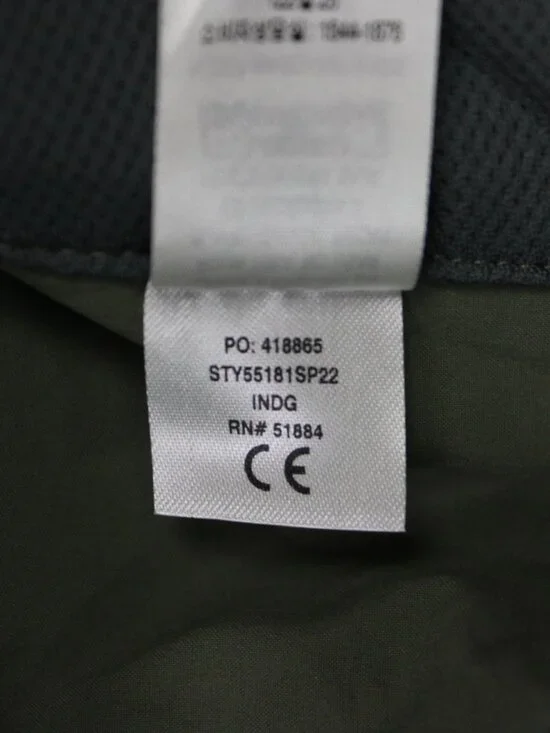 Patagonia Quandary Pants Mens 34x32 Green Cargo Pocket Drawstring Nylon Stretch - Picture 13 of 14